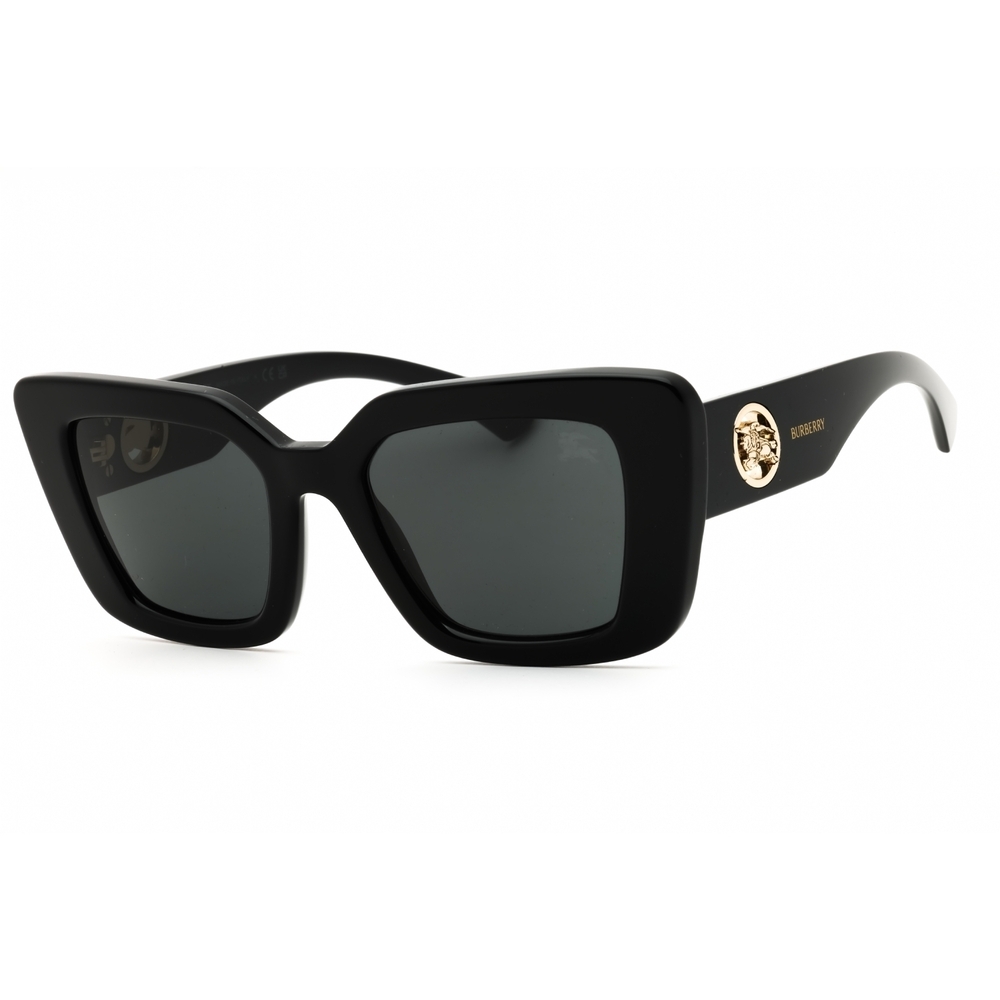 NWT Burberry 0BE4476-300187 Black Cat Eye 51mm Sunglasses